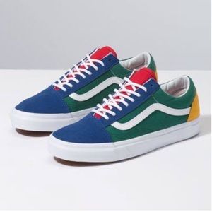 90’s themed Color-block Vans